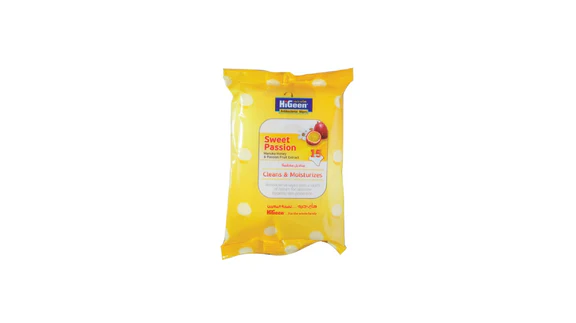 HiGeen Antibacterial Wipes Sweet Passion 6 Mini Pack